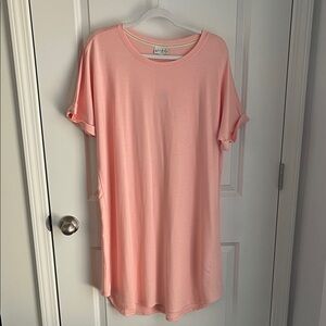 Wonderly Soft Peach Beach Dress